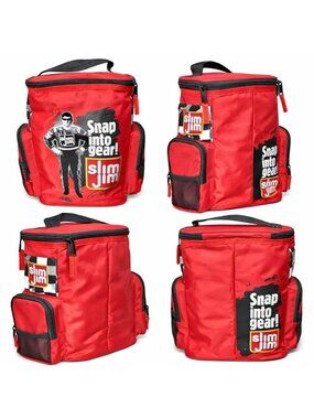 2007 Slim Jim “Snap Into Gear!” Cooler Bag 🏁 Vintage Racing Promo Lunch Tote